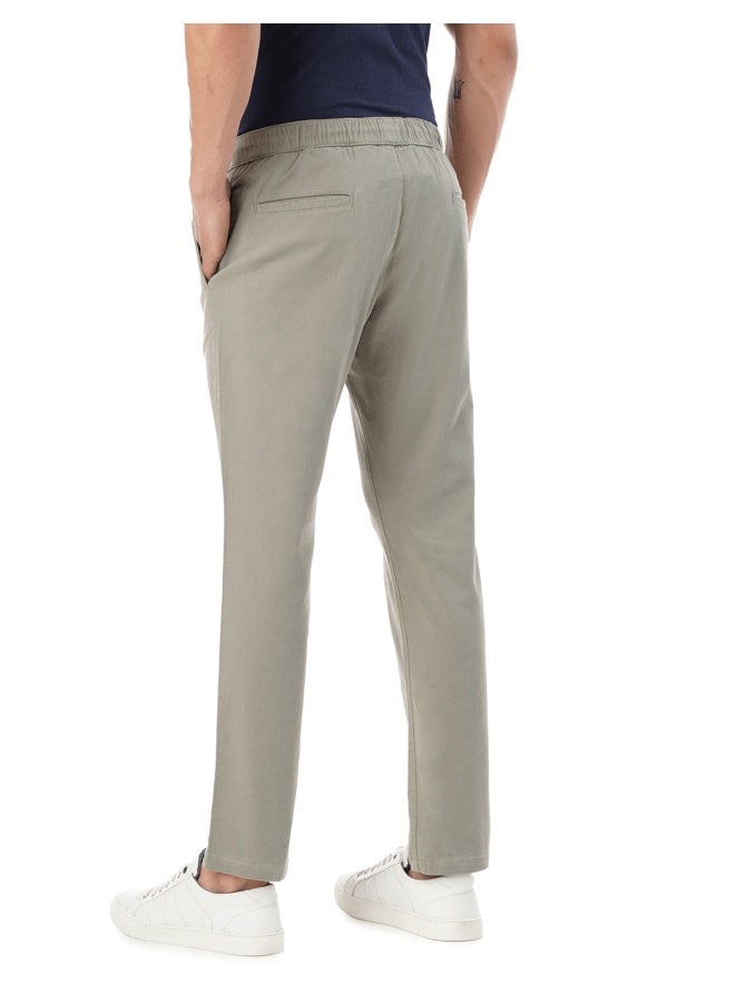 fyltr Men's Regular Khakis (Dried Sage_32) - Image 3